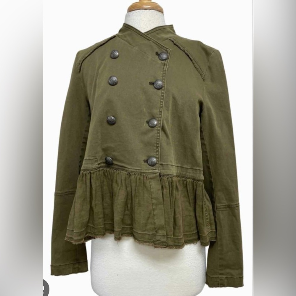 Free People Military Jacket